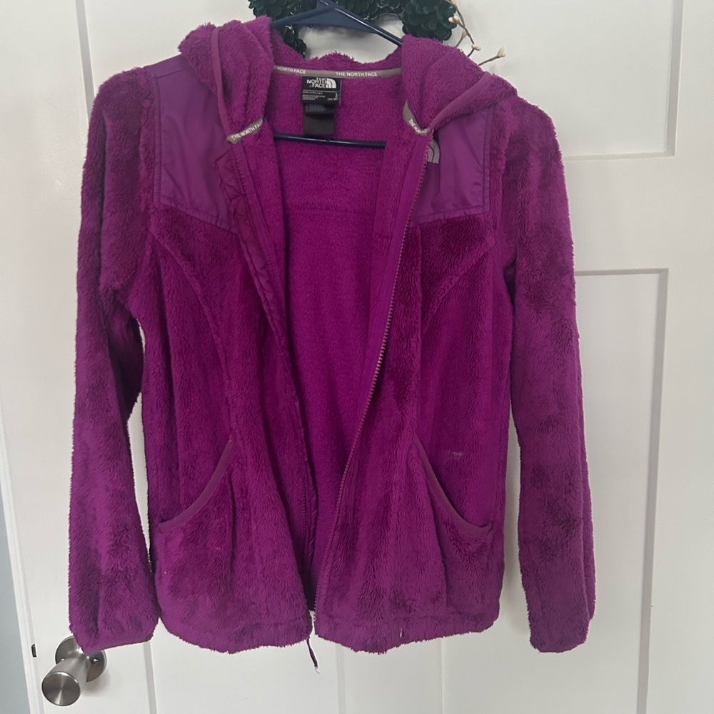 The North Face Women's Vibrant Purple Teddy Jacket